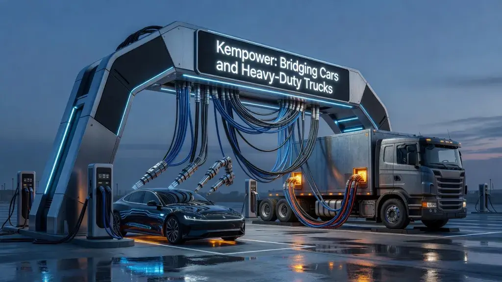 Kempower's New Charger Bridges Cars and Heavy-Duty Trucks